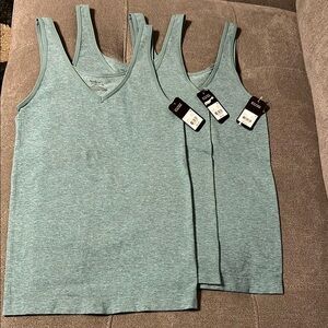 Light Blue Tank Tops
